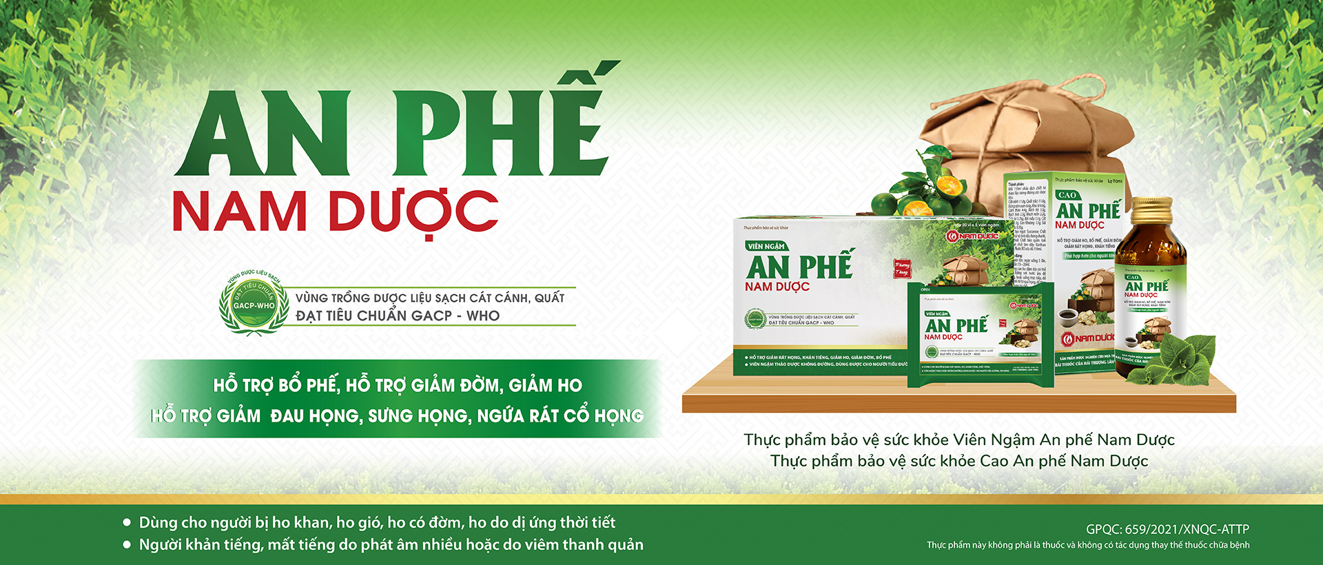 An Phế - Nam dược